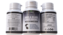 Load image into Gallery viewer, Hair & Beard Growth Formula Manlier Fuller Beard Growth Pills Capsules