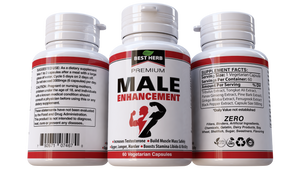 Male Enhancement Virility Stamina Booster Libido 100% Natural Herbal Supplement Pills Capsules