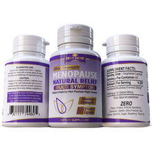 Load image into Gallery viewer, Menopause Relief Supplement Pills Balance Hot Flashes Support Capsules 100% Natural Herbal Supplement