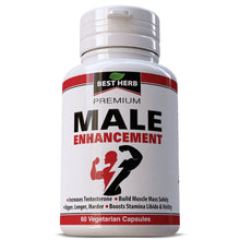 Load image into Gallery viewer, Male Enhancement Virility Stamina Booster Libido 100% Natural Herbal Supplement Pills Capsules