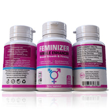Load image into Gallery viewer, Feminizer Female Enhancer Pueraria Mirifica Premium 100% Natural Herbal Supplement LGBT Pills Breast Grow