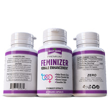 Load image into Gallery viewer, Feminizer PLUS with Pueraria Mirifica Extract & Fenugreek Extract Premium 100% Natural Herbal Supplement LGBT Pills Breast Grow