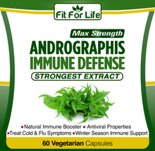 Load image into Gallery viewer, Andrographis AntiViral Properties Boost Respiratory Immune Defense Support Capsules Pills