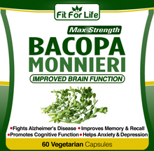 Load image into Gallery viewer, Bacopa Monnieri (Brahmi) Leaf Extract Memory Enhancement Cognitive Function