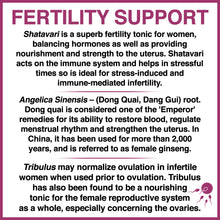 Load image into Gallery viewer, CONCEPTION AID INCREASE FEMALE FERTILITY SUPPORT OVULATION HERBS PILLS