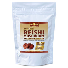Load image into Gallery viewer, 240 x Reishi Mushroom (Lingzhi, Ganoderma) Longevity Support 20:1 Extract Capsules