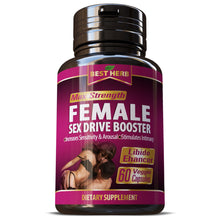 Load image into Gallery viewer, Female Libido Enhancement Increases Sexual Arousal & Erotic Desire Naturally Capsule