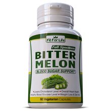 Load image into Gallery viewer, Bitter Melon Regulates Blood Sugar & Glucose Levels Helps Cholesterol Pills Capsules