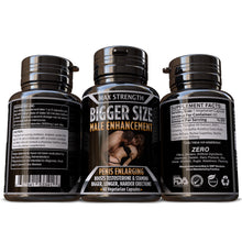 Load image into Gallery viewer, Bigger Size Male Enhancement Stamina Sexual Stamina 100% Natural Herbal Supplement Pills