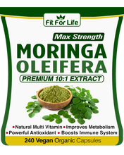 Load image into Gallery viewer, 240 x Capsules Organic Moringa Oleifera Leaf Extract Natural Multi-Vitamin Boosts Immune System