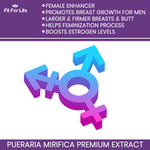Load image into Gallery viewer, 240 X Capsules / Pills FEMINIZER Pueraria Mirfica Farmed Extract Bust Enlargement Firming Men &amp; Women