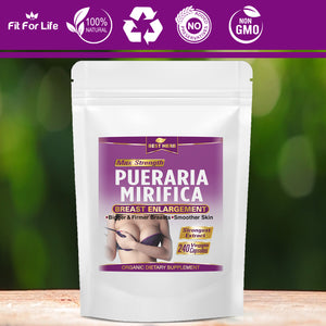 240 X Capsules / Pills Pueraria Mirfica Best Herb Bigger Breasts Growth Farmed Extract Bust Enlargement Butt Firming