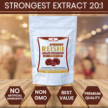 Load image into Gallery viewer, 240 x Reishi Mushroom (Lingzhi, Ganoderma) Immune Support 20:1 Extract Capsules