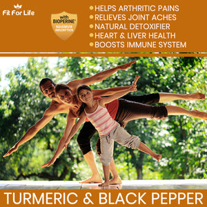 240 x Capsules Turmeric Curcumin 95% With Black Pepper (BioPerine) Strongest 10,000mg Extract