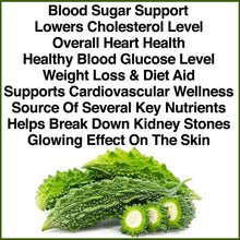 Load image into Gallery viewer, 240 x Bitter Melon Overall Heart Health Regulates Blood Sugar &amp; Glucose Levels Helps Cholesterol Pills Capsules