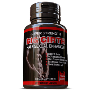 Big Girth Male Enhancement Stamina Booster Libido 100% Natural Herbal Supplement Pills