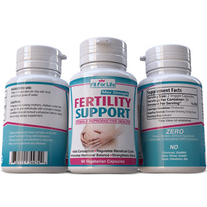 CONCEPTION AID INCREASE FEMALE FERTILITY SUPPORT OVULATION HERBS PILLS