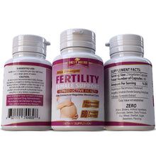 Load image into Gallery viewer, CONCEPTION AID INCREASE FEMALE FERTILITY SUPPORT OVULATION HERBS PILLS