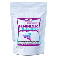 Load image into Gallery viewer, 240 X Capsules / Pills FEMINIZER Pueraria Mirfica Farmed Extract Bust Enlargement Firming Men &amp; Women