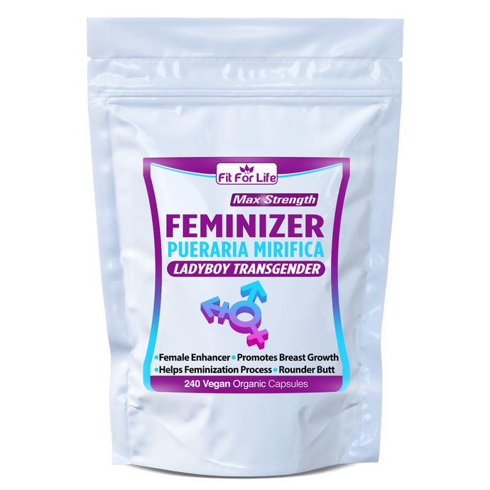 240 X Capsules / Pills FEMINIZER Pueraria Mirfica Farmed Extract Bust Enlargement Firming Men & Women