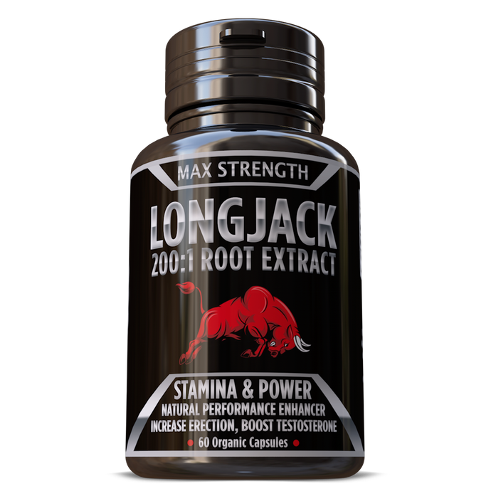 LongJack Stamina & Power Max Size Male Enhancement Sexual Booster Health 100% Natural Herbal Supplement Pills