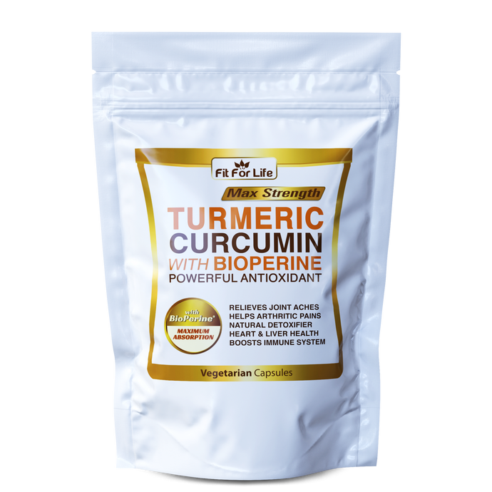 240 x Capsules Turmeric Curcumin 95% With Black Pepper (BioPerine) Strongest 10,000mg Extract