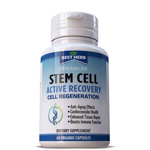 Stem Cell Support BEST HERB: Promotes Cellular Renewal, Antioxidant Defense, and Overall Wellness