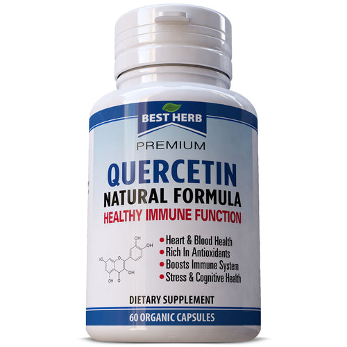 Best Herb Natural Quercetin Herbal Blend | Immune Support, Heart & Blood Health, Antioxidant Power & Metabolism Boost, Stress & Cognitive Health