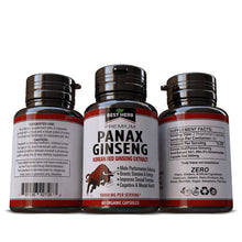 Load image into Gallery viewer, KOREAN RED PANAX GINSENG HIGH STRENGTH GINSENOSIDES EXTRACT BEST HERB PREMIUM SUPPLEMENT