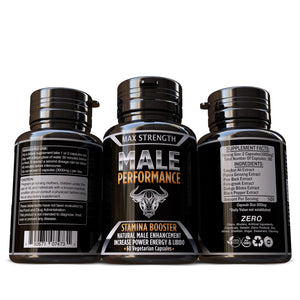 Male Performance Stamina Booster Enhancement Sexual 100% Natural Herbal Supplement Pills