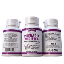Load image into Gallery viewer, Pueraria Mirfica PLUS Fenugreek Extracts Bust Enlargement Breast Firming Pills