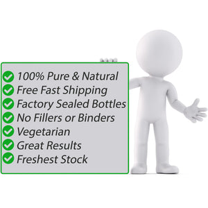 Vegetarian 100% Pure & Natural No Fillers or Binders