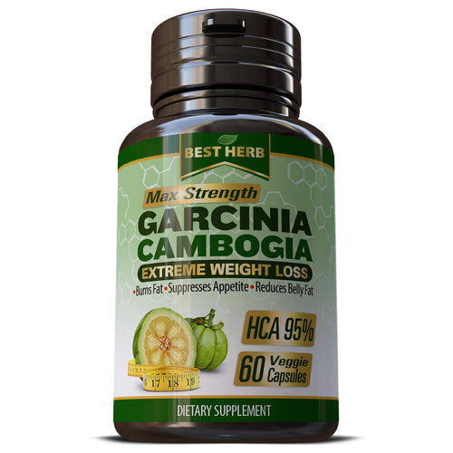 Garcinia Cambogia Max Strength  HCA 95% Natural Weight Loss Keto Slimming Pills