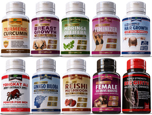 Combo Mix & Match Herbal Supplements: Choose Any From Our Huge Range