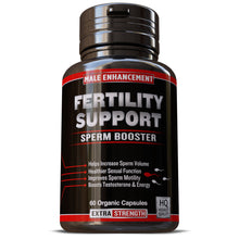 Load image into Gallery viewer, MALE FERTILITY BOOSTER CONCEPTION AID MALE SUPPORT INCREASE SPERM MOTILITY VOLUME HERBS PILLS