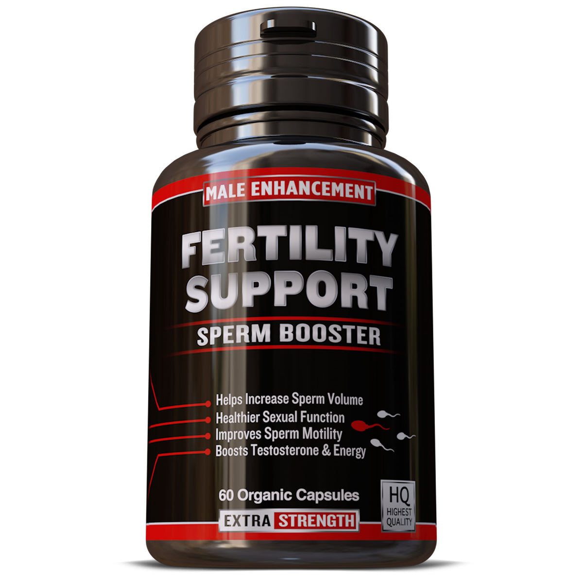 MALE FERTILITY BOOSTER CONCEPTION AID MALE SUPPORT INCREASE SPERM MOTI ...