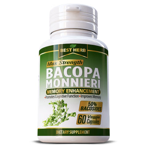 Best Herb Bacopa Monnieri Herbal Supplement Capsules