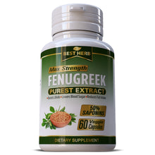 Load image into Gallery viewer, Fenugreek Seed Purest Extract Capsules Libido Sexual Natural Health Herbal Supplement Pills