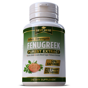 Fenugreek Seed Purest Extract Capsules Libido Sexual Natural Health Herbal Supplement Pills