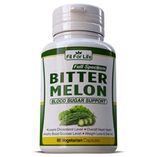 Load image into Gallery viewer, Bitter Melon Regulates Blood Sugar &amp; Glucose Levels Helps Cholesterol Pills Capsules