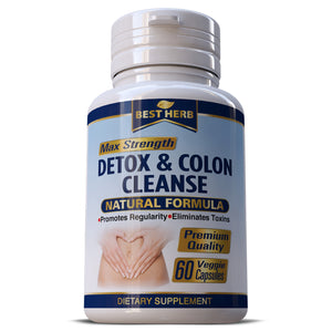 Colon Detox Cleanse Weight Loss Slimming Fat Burner Pills