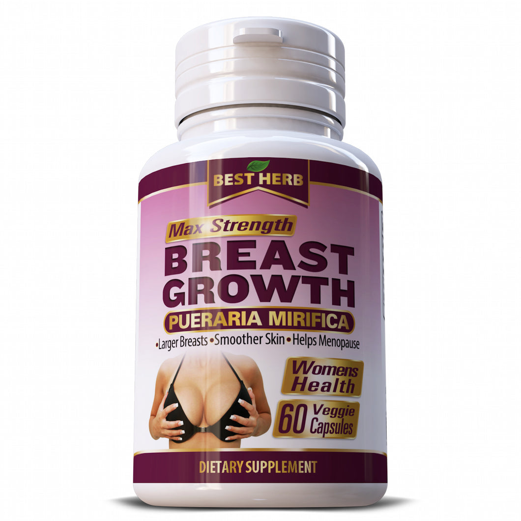 Best Herb Breast Growth Pueraria Mirifica Herbal Supplement Capsules