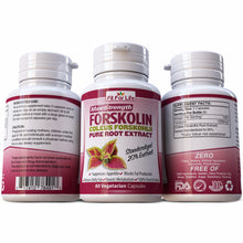 Load image into Gallery viewer, Forskolin Extract 100% Pure &amp; Natural Slimming Fat Burner Supplement